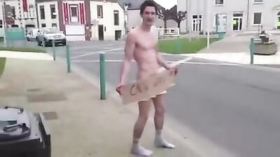 Outdoor Boy Fun: Blond Boys in Public Nudity!