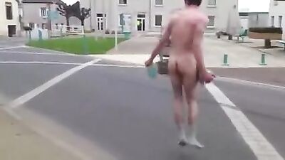 Outdoor Boy Fun: Blond Boys in Public Nudity!