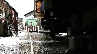 Train Sexual Escapades: Soldiers Meet on the Train!