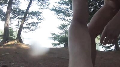 Gay Porn Lakeside Masturbation - Melt the Heat on the Shore!