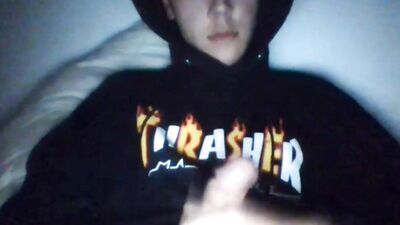 Thrasher Cum Shots: The Web-Cam Solo Showdown!