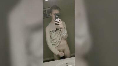 Gay Porn Adorable Boy In Mirror!
