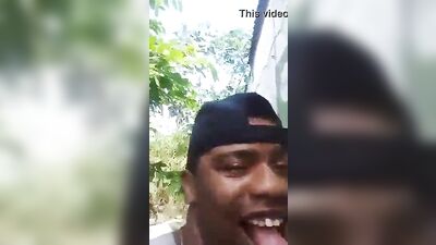 Young Brazilian Blows a Neighborhood Thug