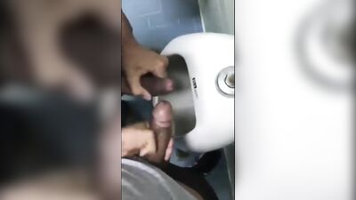 Latino Outdoor Cruising Adventures: Exploring Public Bathrooms with Fiery Passion!