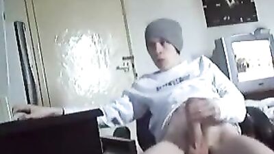 Teen Skater Boys Porn Masturbating: Cum Shots Solo Web-Cam