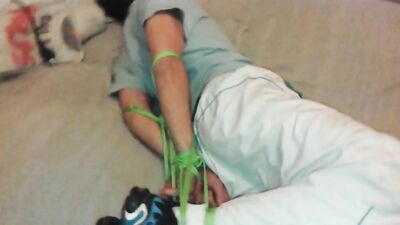 Hogtied Fetish Boy: Bondage & Discipline Done Right!
