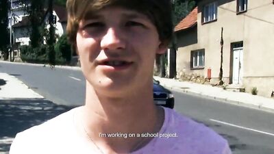 Blondies Bareback Ass Play: Lovely Baby Face Boy!
