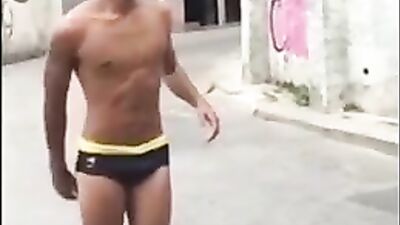 The Brazilian Soccer Player: Straight Men Get Hands-On with Latin Muscle Boys!