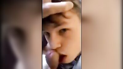 Blond Boys in Web-Cam Action