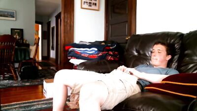 Pants Down, Cock Up: The Ultimate Web-Cam Solo Cum Show!