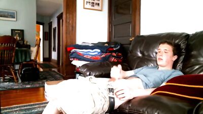 Pants Down, Cock Up: The Ultimate Web-Cam Solo Cum Show!