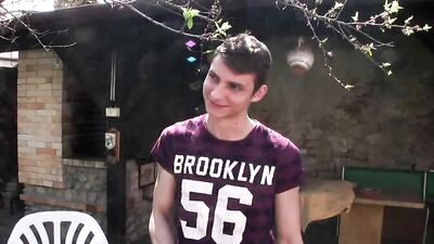 Fucking my sexy neighbor in the backyard - Cumshots and Handjobs!