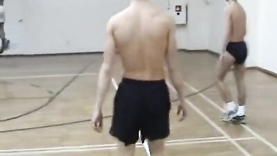 Gay Web-Cam Naked Basketball - Hardcore Fun on Court