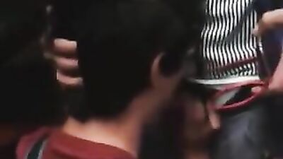 Gangbang on the Train: Amateur Cum Shots and More!