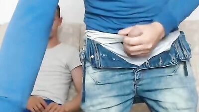 Jerking Off with Your Friend: Romanian Style!