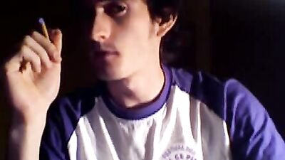 Gay Porn Smokers Delight - Web-Cam Smoking and Wanks!