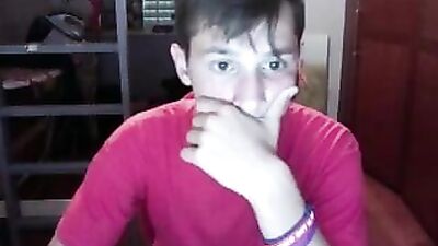 Pretty in Pink: Gay Solo Web-Cam Action