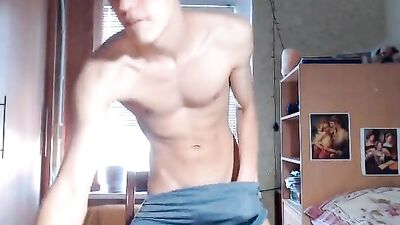 Exposed! Skinny Amateur Web-Cam Solo Show!