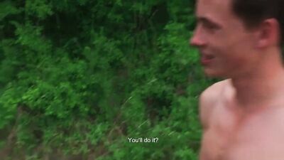 Outdoor Fuck - Bareback Group Sex in Public