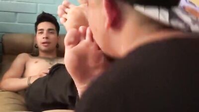 Latino Foot Worship Couch: A Step Above the Rest!