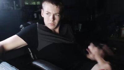 Cum Shots Solo Web-Cam: Dry Cum Jerk Revisited