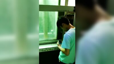 Busted in the Bathroom: Solo Web-Cam Cum Shots Revamped!