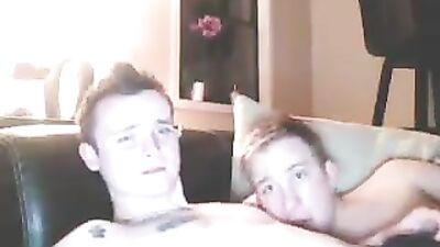 Adorable Nerdy Tattoo Twink & Boyfriend in Long Webcam Show!