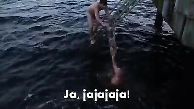 Gay Porn Video - You Dont Have To Swim When Its Cold Blond Boys Fun Straight Boys.