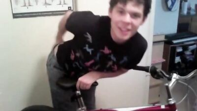 After a Bike Ride: Exploring the Wild Side!