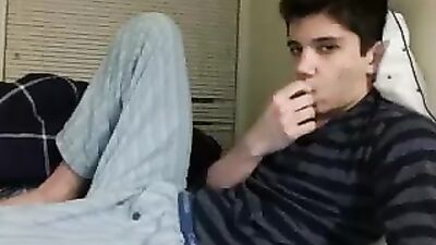 Shy But Shows It - Solo Web-Cam Gay Porn Video