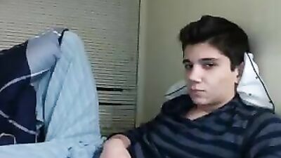 Shy But Shows It - Solo Web-Cam Gay Porn Video