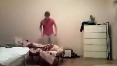 Gay Amateur Straight Boys in Bed - Now I set the bed and go to sleep