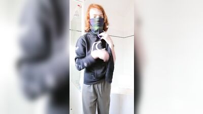 Ginger Twink Scarf Strips: The Ultimate Redhead Porn Experience