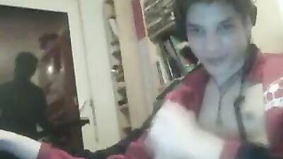 Want to see me suck it: Oral Solo Web-Cam Gay Porn Video