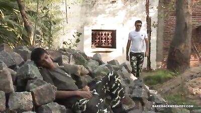 Teaching My Private Lesson - Action Bareback Father and Step Son