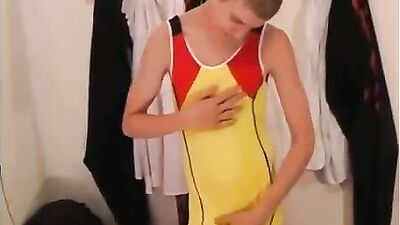 Gay Porn Video - Hot 18yo Changing Room Wank - Cum Shots Handjob Solo!