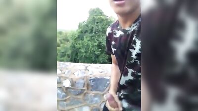 Asian Cum Kings Outside: Public Ejaculations Galore!