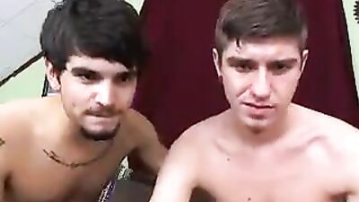 Webcam Cuddles Turn into Wild Gay Sex - Another Cute Couple!