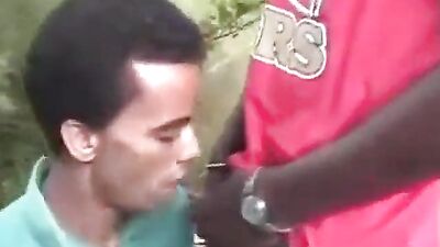 Young Latino Hottie Gives Head To Black Man!