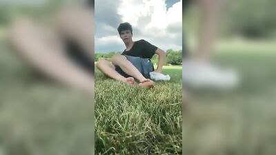 Seasoning his cucumber