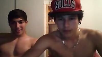 Hot Fit Duo Cum Shots Handjob Solo