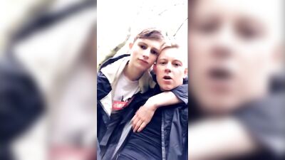 Wild Woods Jerk-Off Buddies: Blonde Boys Handjob Web-Cam