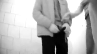 Gay Toilet Fantasy: Intense Masturbation and Hot Oral Action!