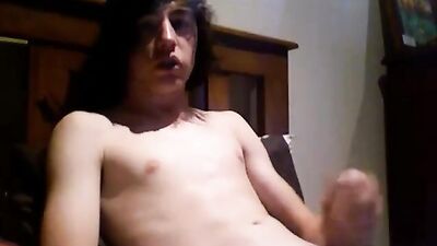 Wanking in the Spotlight: Cum Shots Solo Web-Cam