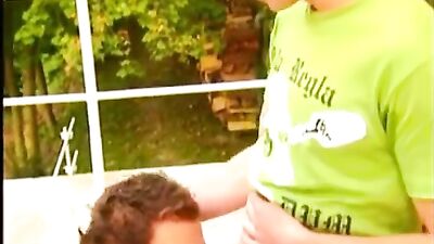Gay Porn on the Terrace - Enjoying Anal Sex in the Sunlight!