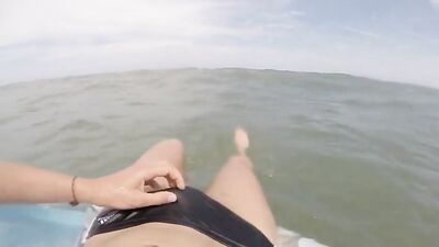 Ocean Cum Quickie - Twink Public Outdoor Adventure!