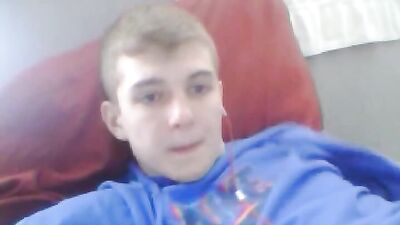 Blond Nutbuster Webcam Solo: The Ultimate Bliss for Gay Porn Lovers