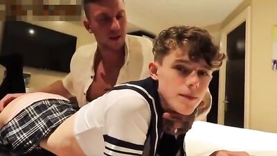 Role play fun - Action Ass Play Blond Boys!
