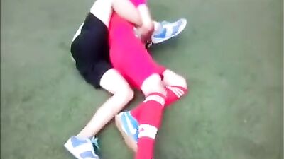 Gang Fetish Fun Wrestling: Amateur Mens Wrestling Passion