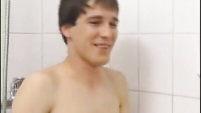 Bathhouse Bareback Bonanza - 3 Boys in the Tub!